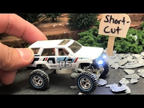 Hot Wheels/MatchBox RC car Off road 4x4 custom | 1985 Toyota 4Runner