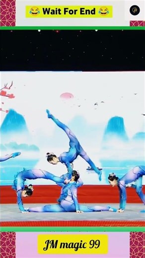 Unbelievable Acrobatic Gymnastics Performance# Amazing Balance Skills #shorts