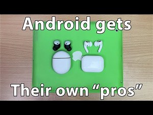 The Google Pixel Buds Pro.