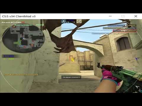 БЕСПЛАТНЫЙ Чит для ClientMod CM CSS v34, Hack ClientMod CM CSS v34