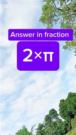 Evaluate, use the value of pie (π). #views #education