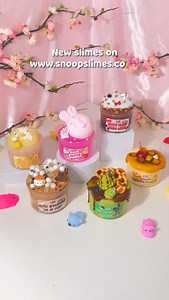 9.1K views · 323 reactions | the Kawaii Slime Cafe is OPEN! Shop the 6 CUTEST slimes on www.snoopslimes.co right now <3 Matcha Cream Croffle 劉 Mini S’mores in a Jar  Baby Chick Lemon Crinkle Cookie  Puff Pastry Bunny  Kawaii Custard Pudding  Kitty Cloud Foam Latte ☕ love the whole collection? grab alll the new slimes 15% off with the Kawaii Slime Cafe Bundle 殺 #slimeasmr #slimerestock #kawaiicafe | Snoopslimes | Facebook