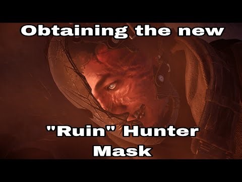 Obtaining the Ruin Hunter mask - The Division 2