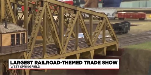 Largest railroad themed trade show held in West Springfield