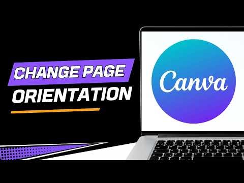 How to Change Page Orientation in Canva