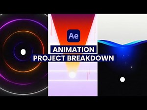 Glowing Rings Animation + Fast Paced Motion Project Breakdown | Motion Circles