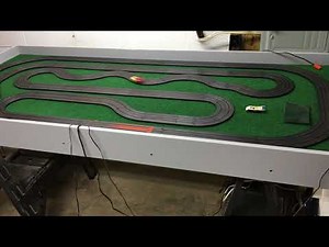 Tomy track HO Slot car door layout