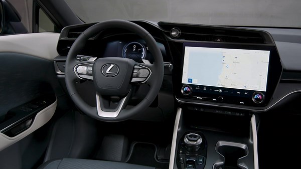 2025 Lexus RZ Premium Thunderstorm Interior Design