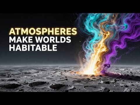 Why Atmospheres Decide Which Worlds Can Keep Water and Life