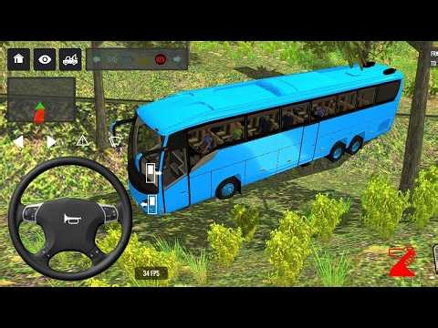 😍Bus Simulator: 3D Bus Games:Bus Simulator ll🔥 new euro coach ll NEW BUS SIMULATOR INDONESIA #games