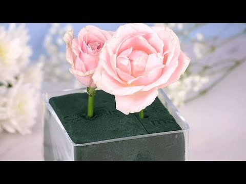 How to Use Floral Foam