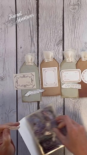 6.2K views · 184 reactions | Junk Journal Tags for Pocket Folio. #junkjournal #interactivejunkjournal #junkjournalephemera #junkjournalwithme #artjournal | Journal Adventures | Facebook