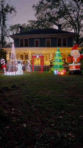 Deck the yard with sparkle and style ✨ Shop holiday decor essentials: https://thd.co/4qwFU0K | The Home Depot