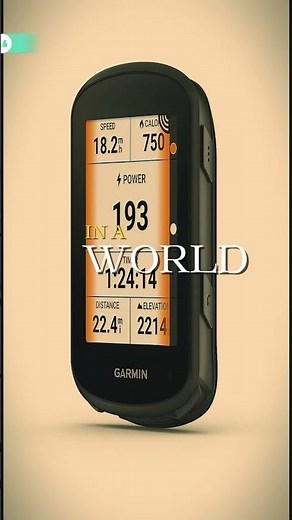 🚴‍♂️ Garmin Edge 540 Solar – GPS Cycling Computer Powered by the Sun!