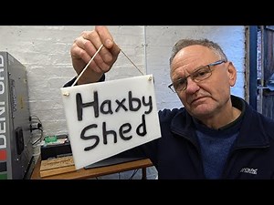 HS343 Denford CNC Router – Haxby Shed sign