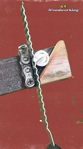 Chain Saw File Jig #tools #fb #reels #reelviral #tips | GS Woodworking