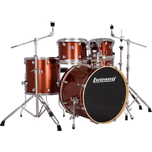 Ludwig Element Evolution 5-piece Drum Set - Copper Sparkle