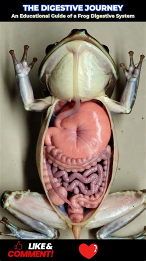 #froganatomy #digestivesystem #biologyeducation
