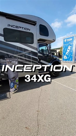 ◾ Stealth mode: ACTIVATED ◾ Planning a cross-country adventure or a cozy weekend getaway? The Inception 34XG has got you covered with style and comfort that's off the charts. Intrigued? Cruise over to www.thormotorcoach.com/inception and get ready to upgrade your travel life. | Thor Motor Coach