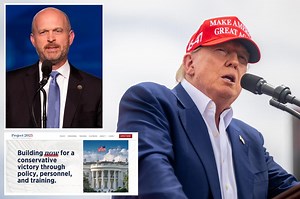 Trump disavows ‘abysmal’ hard-right ‘Project 2025’ agenda for second term pushed by conservative think tank