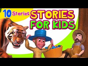 Ten Stories for Kids Collection | Infobells - Videos For Kids