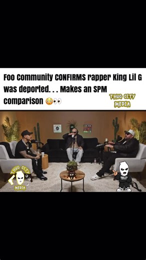 T.H.U.G. CITY MEDIA on Instagram: "FACTS OR CAP? 🤔 Rumors are flying that King Lil G was allegedly deported, with an inside source connected to the foo community claiming it’s confirmed 👀 However 👇 King Lil G himself commented on the post and called it CAP 🧢 Now it’s inside-source talk vs. the artist himself. Real situation or internet cap? Y’all decide. 👑🌎🚫🧢 #FactsOrCap #KingLilG #FooCommunity #StreetTalk #RapNews"