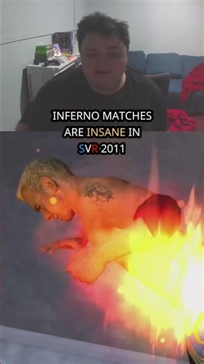 INFERNO MATCHES ARE INSANE IN SMACKDOWN VS RAW 2011 #wwe #wwe2k25 #johncena #aew #edge #svr2011 #svr