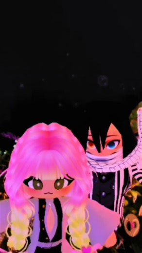 Iguro y Mitsuri 💕 #roblox #kimetsunoyaiba #demonslayer #mitsurikanjori #iguroobanai#cosplay #shorts