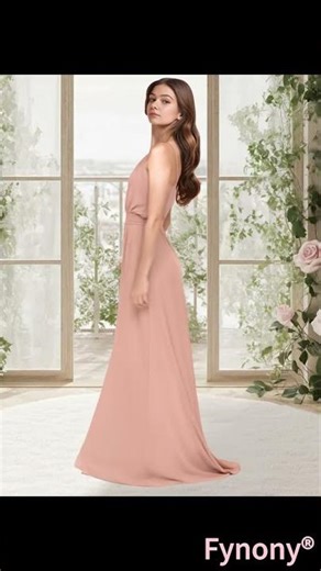 Formal Occasion Halter Dress for Tween Girls | Fynony® #dress #girls #formalwear