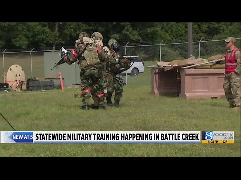 Statewide military training happening in Michigan
