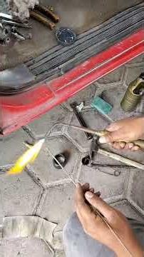Door hinge pin replacement part 2 of 2 #automobile #cars #tips