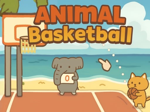 Play Animal Basketball | Free Online  Games. KidzSearch.com