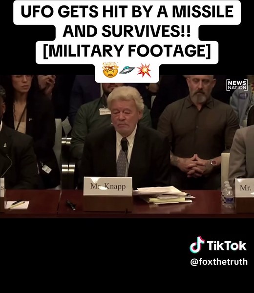 UFO Survives Hellfire Missile Strike at UAP Hearing