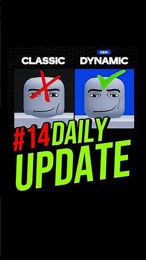 Roblox Converting all Classic Faces to Dynamic Heads.💔🥀