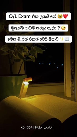 O/L Exam එකට අවසන් ශ්‍රමය සහ ප්‍රේරණය