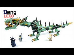 LEGO 70612 ★Ninjago Movie - Green Ninja Mech Dragon★ Quick Build Video