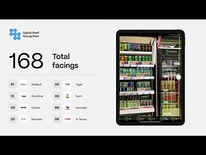 Digital Shelf Recognition – Scan 346 Products, 8 Brands in 30 Seconds | AI Shelf Scanning