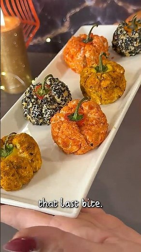 Viral Halloween Snack Idea | Pumpkin Cheese Bites Everyone Will Fight For 🎃