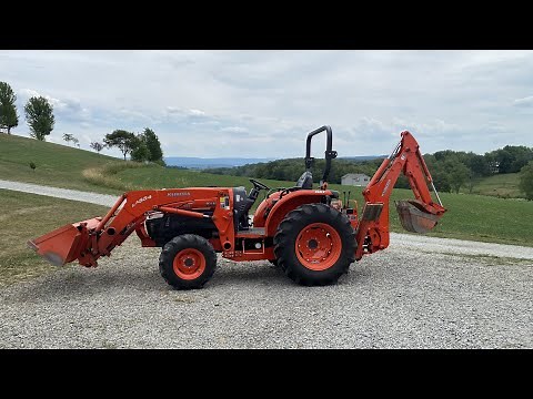 Installing A BH92 Backhoe On Kubota Grand L Series Start To Finish #kubota