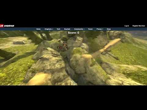 Pinkbike Grim Donut Game Walkthrough Levels 1-8