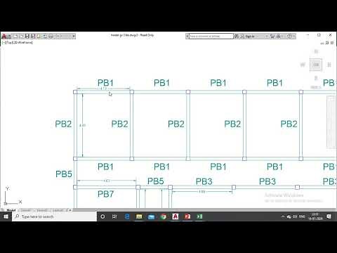 How to calculate concrete quantity of plinth beam using excel