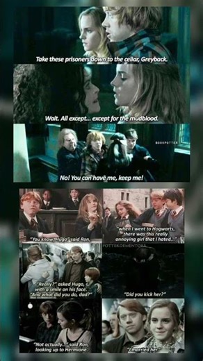 When Hate Turns Into Love ❤️ | Ron & Hermione’s Full Circle Moment