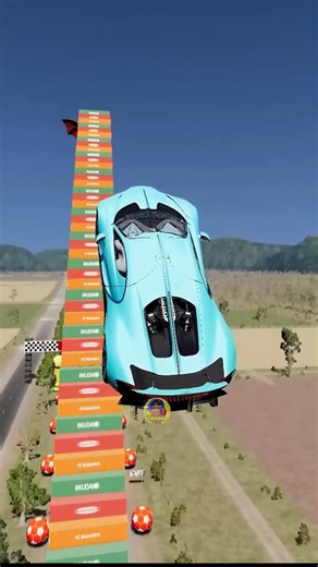 Colorful Cars vs Fanta Tower