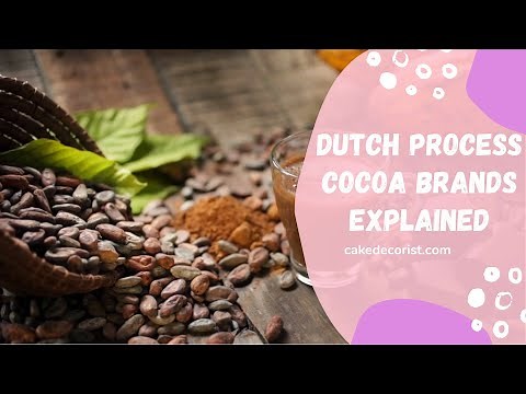 Dutch Process Cocoa Brands Explained