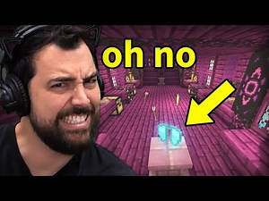 The End, but nightmare difficulty (Minecraft with 217 mods)