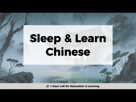 Sleep & Study Chinese | 1 Hour Gentle Lofi Music for Relaxation