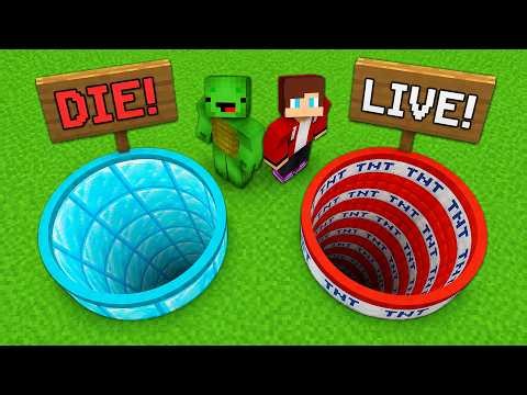 ハズレの穴を選んだ結果！？【まいくら・マインクラフト】