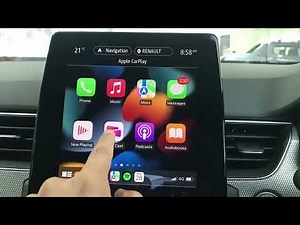 Enable Mirror Link on Renault Arkana Carplay with the Wireles Carplay Adapter Carplay Plus