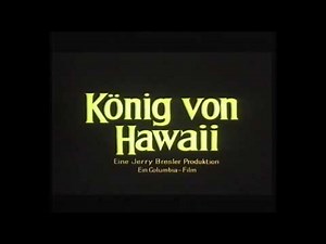 König von Hawaii (USA 1962 "Diamond Head") Trailer deutsch / german (Charlton Heston)
