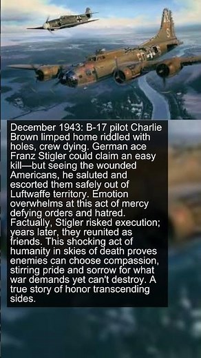 The German Pilot Who Saved the Enemy